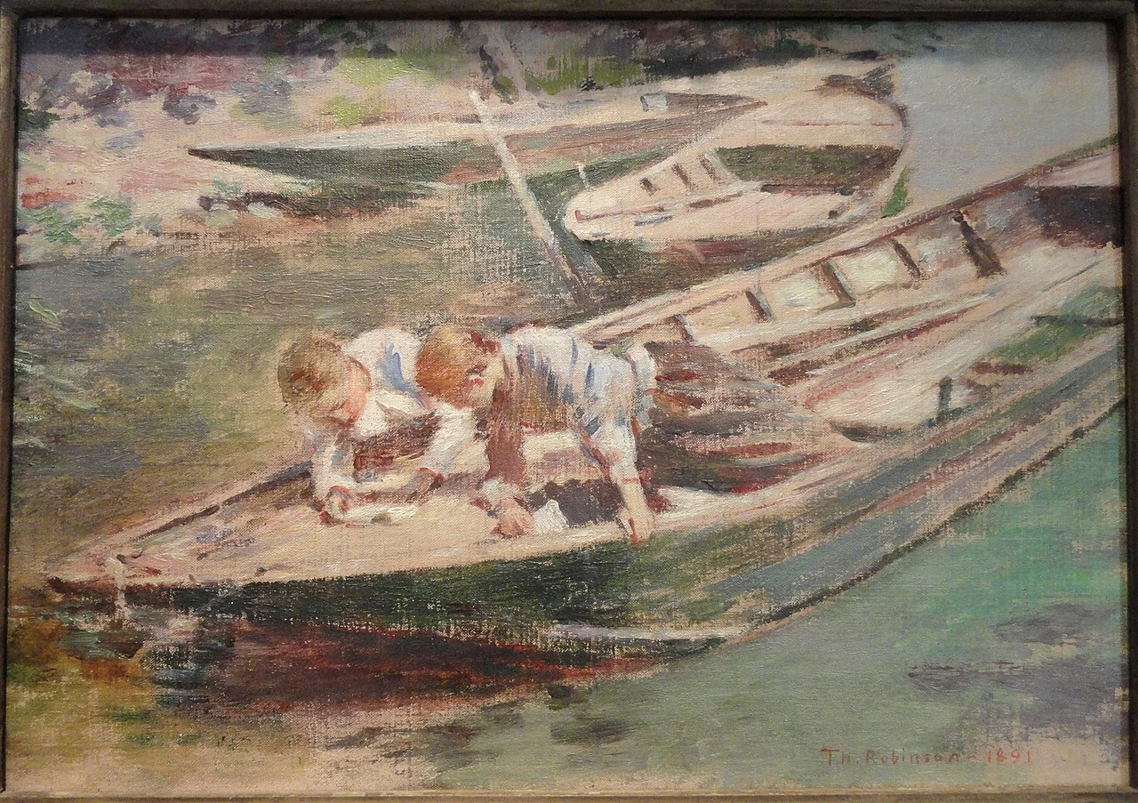 Due in barca - The Phillips Collection, Washington